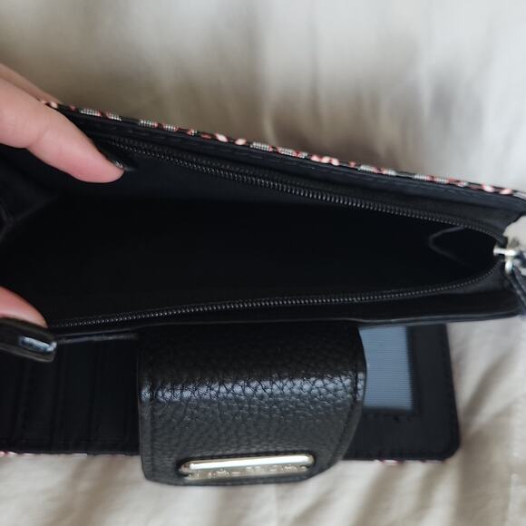 Nautica Logo Pattern RFID Blocking Wallet - NWT - Picture 4 of 5